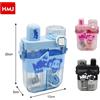 Bottiglia In Plastica Palestra Bambini 620ml Borraccia Nice Cool Scuola hmj