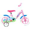 Dino Bikes Bici 10 Peppa Pig rosa con rotelle e parafanghi per bambina Dino Bike