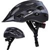 Dunlop Casco da bicicletta con luce Casco da bicicletta per uomo e donna