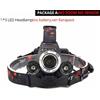 Powerful 5 China Potente 5 LED Fanale Testa Lampada Torcia Laser Campeggio Pesca Con Zoom Sensore