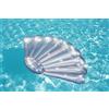 Lounge Materassino Conchiglia Iridescente 185x114cm Mare Piscina Estate dfh