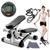 Stepper Con Tachimetro Lcd Contapassi Bande Elastiche Allenamento Fitness cir
