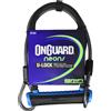 OnGuard Neon U-Lock/Cavo Nero Azzurro