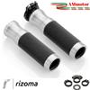 RIZOMA Manopole Rizoma Ducati Sportclassic Moto Sport Coppia Argento Alluminio Gomma