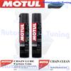 Motul Kit pulizia Catena Moto C1 Clean + Grasso Spray Lubrificante C4 Chain Lube