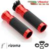 RIZOMA Manopole Rizoma Ducati Sportclassic Moto Sport Coppia Rosse Alluminio Gomma