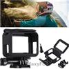 MAXY CUSTODIA CASE FRAME + FIBBIA INNESTO RAPIDOE E BULLONE PER GOPRO HD HERO 6 BLACK