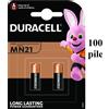 Duracell 100 batterie 12V DURACELL x telecomando cancello MN21 A23 23A V23GA LRV08 8LR93