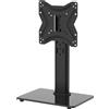Does not apply GB1005-2 Supporto TV Da Tavolo 17-43 Pollici,Piedistallo TV Girevole Universale,