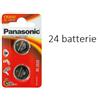 PANASONIC 24 Pile batterie PANASONIC 2032 CR2032 DL2032 BR2032 3V LITIO
