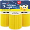 AlaskaPrint 3x Cartuccia Filtro Aspirapolvere compatibile per Kärcher WD3 Premium WD2 WD3
