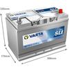 VARTA BATTERIA BATTERIE AUTO VARTA 110 100 95 80 72 63 60 AH DYNAMIC SLI AVVIAMENTO