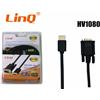 Cavo Prolunga Adattatore Da Hdmi A Vga + Ic 1080p 1,8mt Linq Hv1080