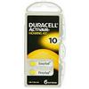 DURACELL 30 batterie pile protesi acustiche DURACELL ACTIVAIR 10 PR70 apparecchi acustici