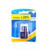 Confezione 1 Pila Batteria Euro Blu Zinco Carbone 9V 6F22 moc