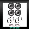Axton Kit 4 casse AXTON Alfa Romeo Giulietta + 2 Supp Ant + 2 Post + 4 conn