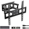 GB1004-1 Supporto TV Parete per 26-65 Pollici Con Doppio Braccio, Staffa TV Gire