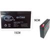Batteria Di Ricambio Al Piombo Ricaricabile Per Giocattoli Auto Moto 6V 7Ah cir