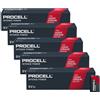 Duracell 50 batterie 9V Procell INTENSE Duracell Industrial Alcaline