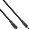 Non disponibile ITS 0,50 METRI Cavo di prolunga DC, maschio/femmina 4,0x1,7mm, AWG18, nero