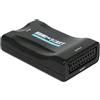 Adattatore Convertitore Audio Video Da Hdmi a Presa Scart linq hdmi-scart