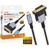 Cavo Video Adattatore Da Type-C Usb Tipo C a Dvi Lunghezza 1,8mt Tpc-dv24