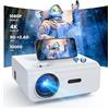 Global Security Shop Proiettore 4K HDMI Usb Sd Casa Negozio Professionale