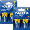VARTA Longlife Power D/R20 1,5 V - 2 pile alcaline formato D