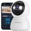 AIGOSTAR TELECAMERA WIRELESS IP WIFI MOTORIZZATA DA INTERNO IOS ANDROID