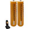 Nraonrn Batterie AAA Ricaricabili 550mAh 1,2V per Telefoni Cordless Gigaset Panasonic