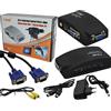 Convertitore Video VGA a RCA AV/S-Video Alta Risoluzione LinQ Video-Vga con Cavi