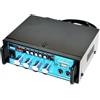 Amplificatore Audio BT-188A 12v 220v Usb Sd 2 Microfoni Mp3 Fm Karaoke hsb