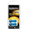 Duracell 60 Batterie per apparecchi acustici 10 312 13 675 DURACELL 1.45V 1 SCATOLA