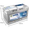 VARTA BATTERIA BATTERIE AUTO VARTA 110 100 95 80 72 63 60 AH DYNAMIC SLI AVVIAMENTO