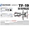 Supporto Staffa TV HUTRADE TF-19 50"-110" Braccio Snodabile Parete mar