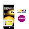 Duracell 180 pile batterie per apparecchi acustici DURACELL ACTIVAIR mod. 10 PR70 gialle