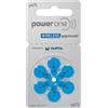 Power-One 60 batterie POWERONE 675 per apparecchi acustici PROTESI UDITO PR44 POWER ONE