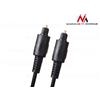 Maclean Cavo Ottico Toslink T-T MacleanAlta 0,5m-3 Qualit? Digitale Placcato d'Oro 24k