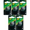 GP Battery 5 BATTERIE PILA GP CR2330 BR2330 ECR2330 DL2330 L2330 BD2330