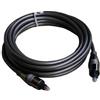 Karma Cavo audio ottico fibra da 1 metro toslink