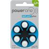 Power-One 120 batterie per IMPIANTI COCLEARI - POWER ONE coocleari IMPLANT PLUS 675 1.45V