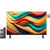 Telesystem TV 24 Pollici HD Ready LED DVB-T2/S2 CI+ Classe E Nero TS24 LS15 Telesystem