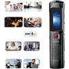 Mini Registratore Audio Portatile Digitale Usb Voice Recorder Voce Mp3 hsb