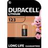 Duracell 10 BATTERIE CR123 LITIO 3V CR17345 CR123A 123 Duracell Panasonic Varta Procell