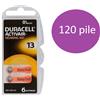 Duracell 120 batterie per apparecchi acustici DURACELL 13 PR48 ACTIVAIR pile acustiche