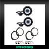 Alpine Kit 4 casse ALPINE Alfa Romeo Giulietta + 2 Supp Ant + 2 Post + 4 conn