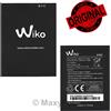 WIKO BATTERIA ORIGINALE K560 3,8V 3000mAh PILA RICAMBIO LITIO PER Y62 - Y62 PLUS