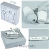 ACURA ORIGINAL AURICOLARE STEREO ORIGINALE CUFFIE CU-1020 IN-EAR BIANCO 794A48A
