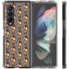 Mixroom Custodia Cover per Samsung Galaxy Z Fold 3 5G in TPU Trasparente fantasia U