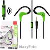 GLOBAL TECHNOLOGY T SPORT AURICOLARE CUFFIE STEREO CON SUPPORTO ORECCHIO PER CORRERE VERDE 78EB48A
